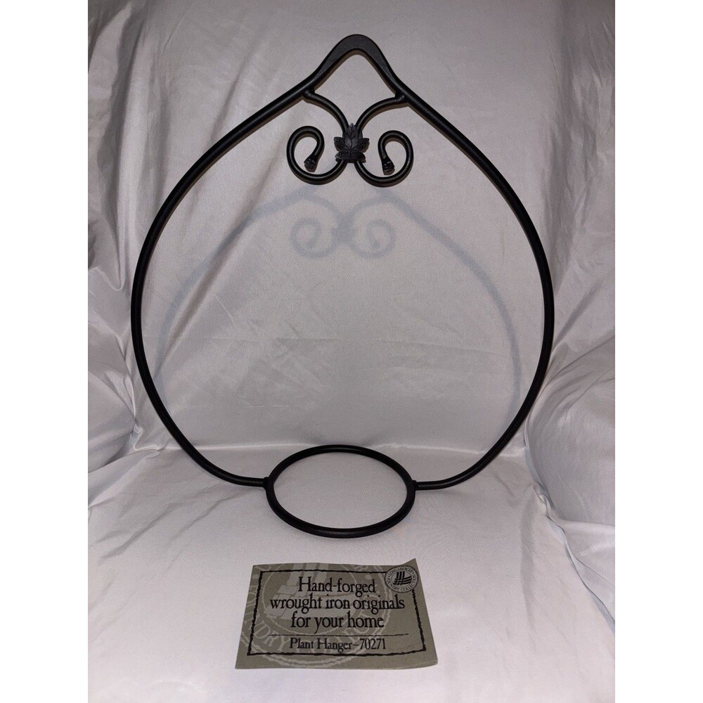 LONGABERGER Wrought Iron Plant Hanger New Without Box
